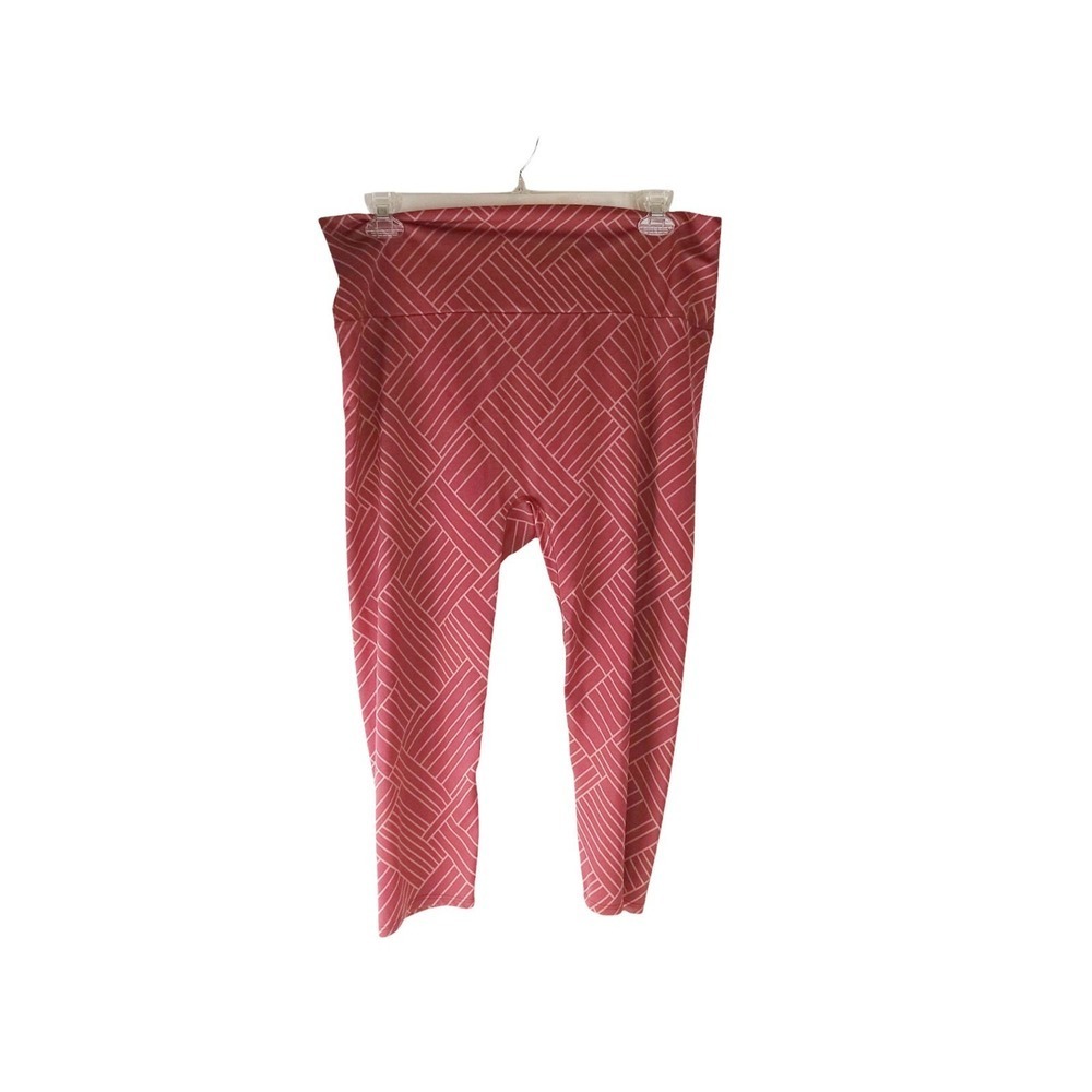 K-Deer Womens Pull On Summit Athletic Nylon/Spandex Leggings Running Gym sz 4X